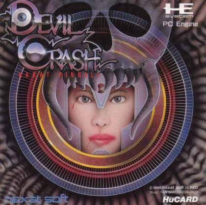 DEVIL CRASH : NAXAT PINBALL [JAPAN] - PC Engine/TurboGrafx